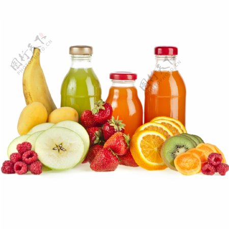 水果与果汁图片