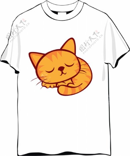 猫咪可爱T恤