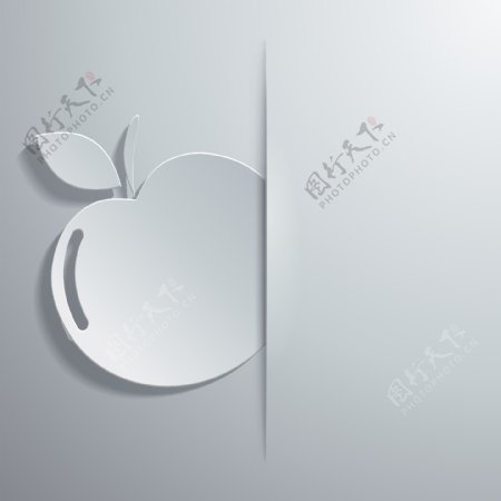 立体苹果设计