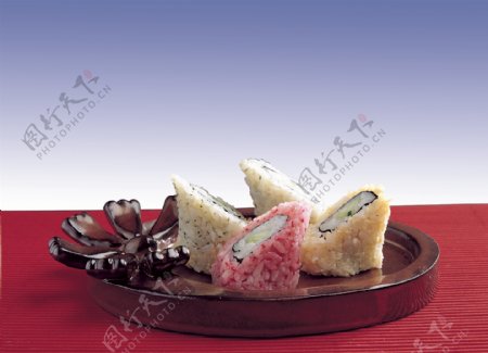 紫菜寿司图片