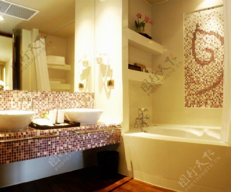浴室装修效果图120图片