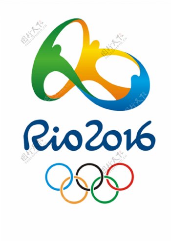 里约奥运会分层会徽