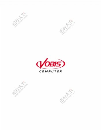 VobisComputerlogo设计欣赏VobisComputer电脑周边标志下载标志设计欣赏