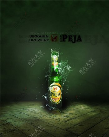 创意啤酒海报