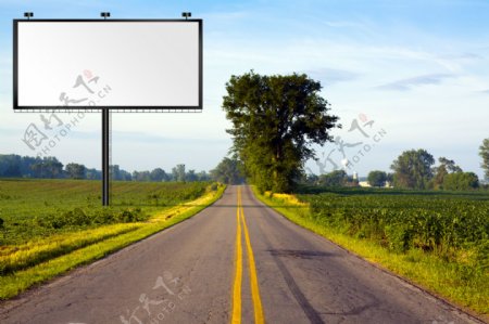 巨幅公路广告图片