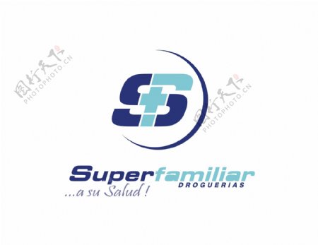 SuperfamiliarDrogueriaslogo设计欣赏SuperfamiliarDroguerias保健组织标志下载标志设计欣赏