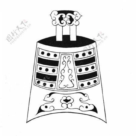 钟古代宫廷乐器吉祥图案183