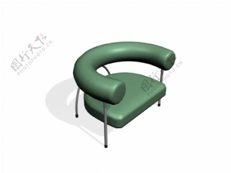 公装家具之公共座椅0163D模型