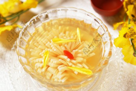 菊花豆腐汤图片