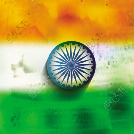 蹩脚的印度国旗的设计