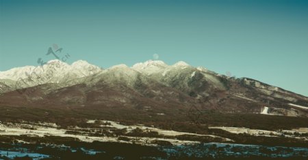 美丽高原雪域风景图片