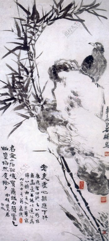 0006竹画中国画
