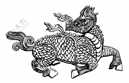 动物图案元明时代图案中国传统图案65