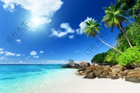 唯美海岛风景图片