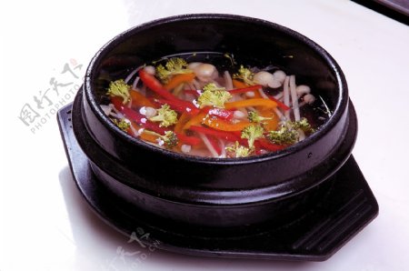 牛肉素菜汤图片