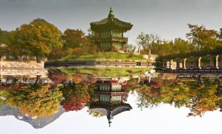 高清韩国首尔景福宫图片