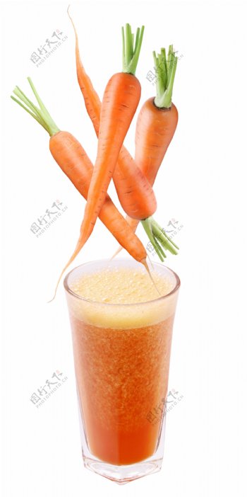 胡萝卜汁图片