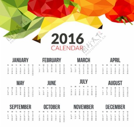 2016年水果年历
