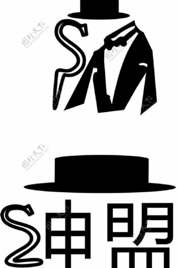 logo材料领带绅士图片
