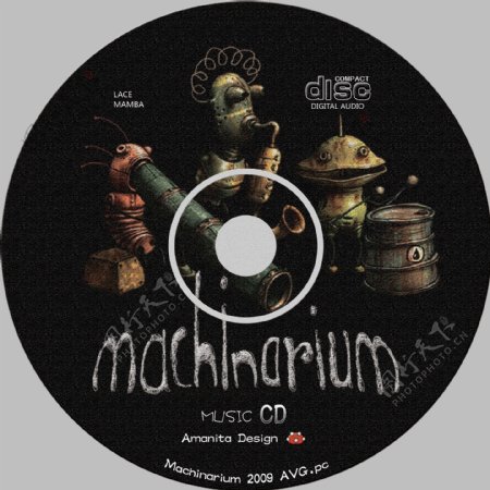 机械迷城音乐CD封面