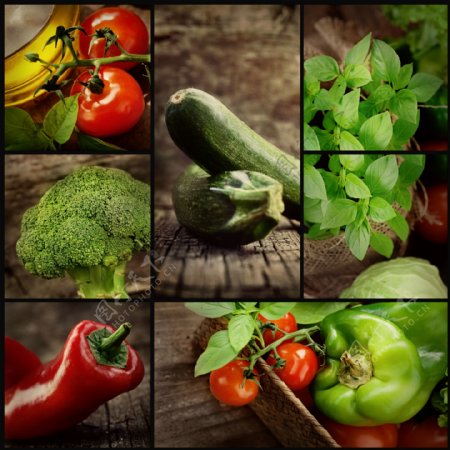 新鲜蔬菜摄影