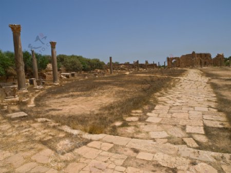 利比亚文明古迹图片