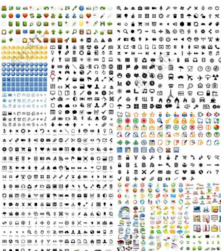 icon大全各行业图标图片