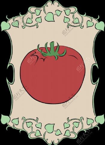 番茄花园的标志