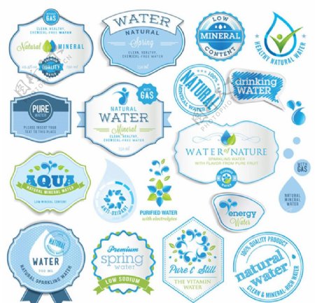 水资源标签