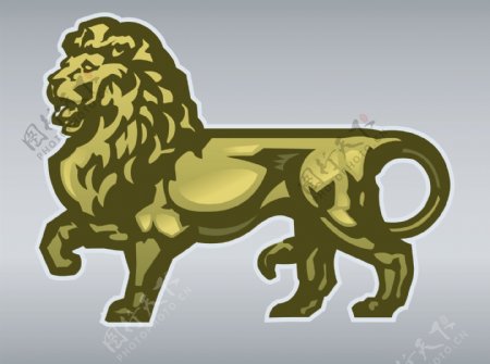 矢量狮子设计