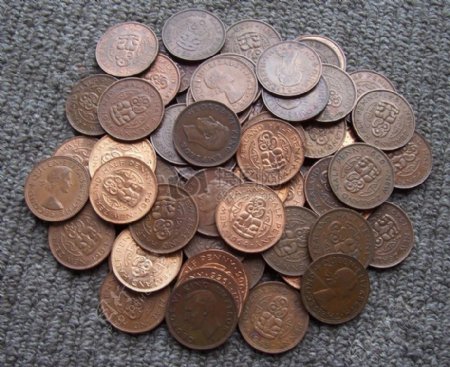 新西兰便士硬币