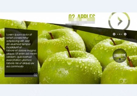 水果主题超市宣传片视频AE模板