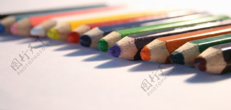 彩色铅笔创意图片