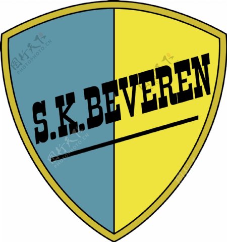 SK贝弗伦旧的标志