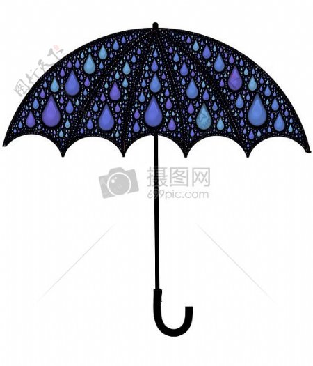 雨伞系列素材