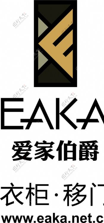 EAKA爱家伯爵最新logo