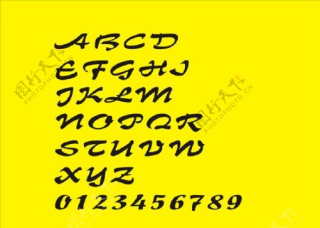 字母数字字母数字设计