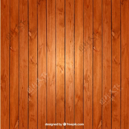 精美木板木纹背景矢量图