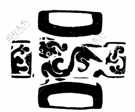 元明时代矢量版画古典图案矢量中华五千年AI源文件0102
