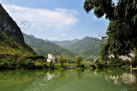 广西巴马长寿村风景