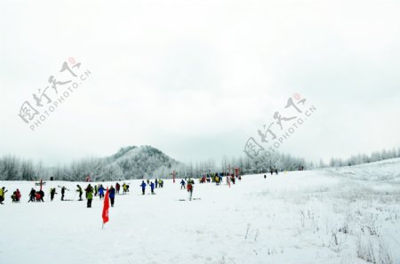 神农架国际滑雪场图片