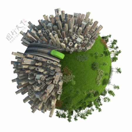 城市建筑与地球