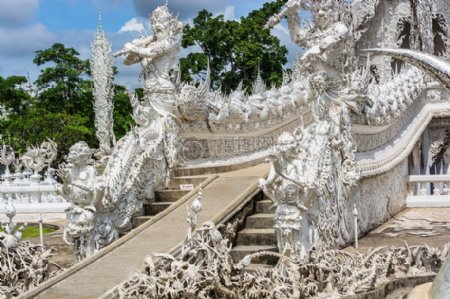 泰国清莱白寺