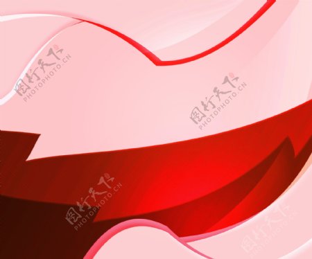 红色的抽象形状的背景