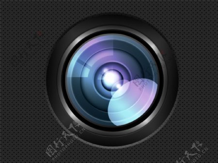 反光镜头相机镜头icon图标素材