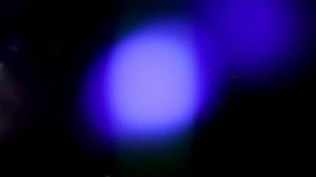 蓝紫柔光闪烁变换漏光光效视频素材