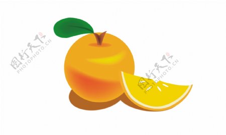 橙子适量素材设计