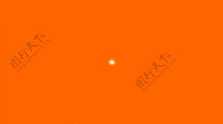橙色背景和白色光斑转场视频素材