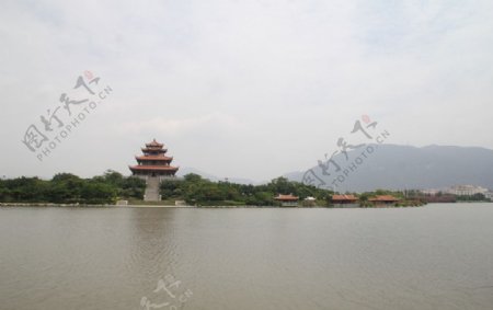 星湖花园全景