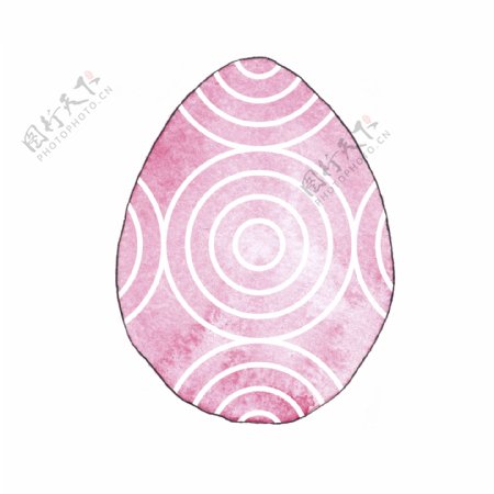 粉色圆圈蛋万圣节透明装饰素材